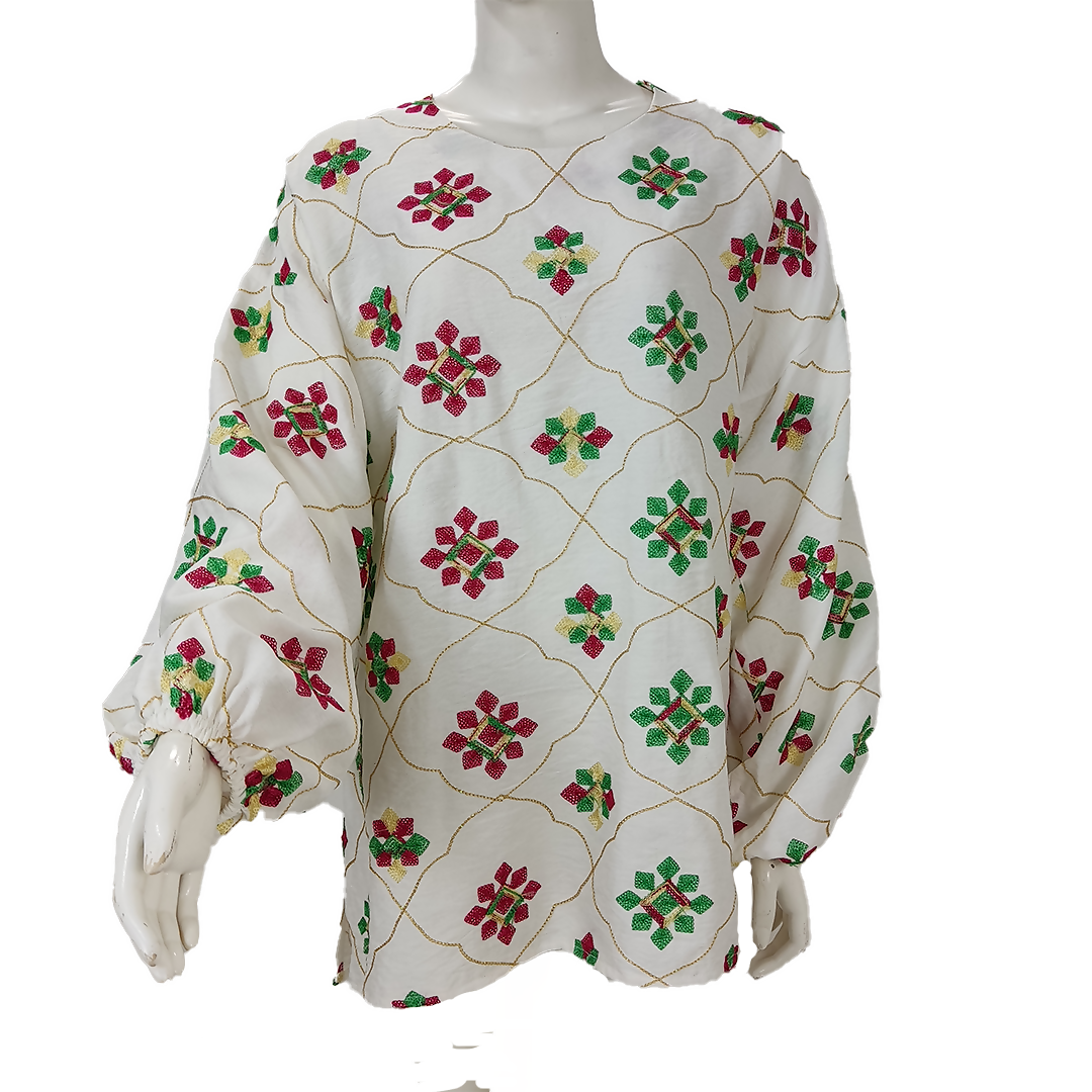 شومیز خامه دوزی شده